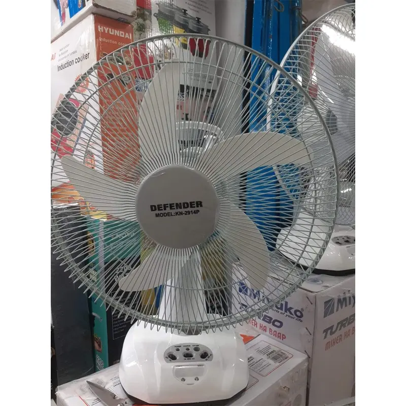 Picture of Defender (KN-2912) Rechargeable(AC/DC) 12"Table Fan