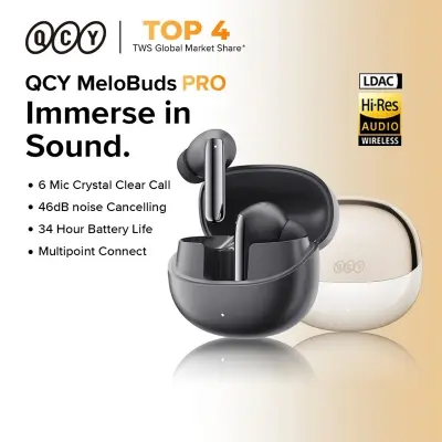 Picture of QCY MeloBuds Pro  HT 08 – ANC True Wireless Earbuds