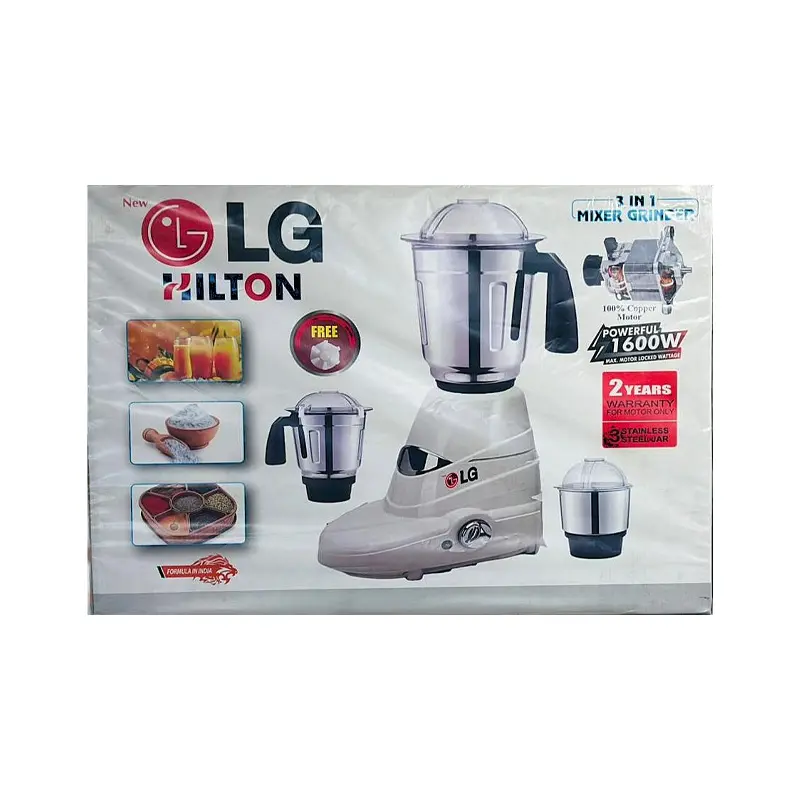 Picture of LG Hilton 3-in-1 Mixer Grinder 1600W Powerfull Motor
