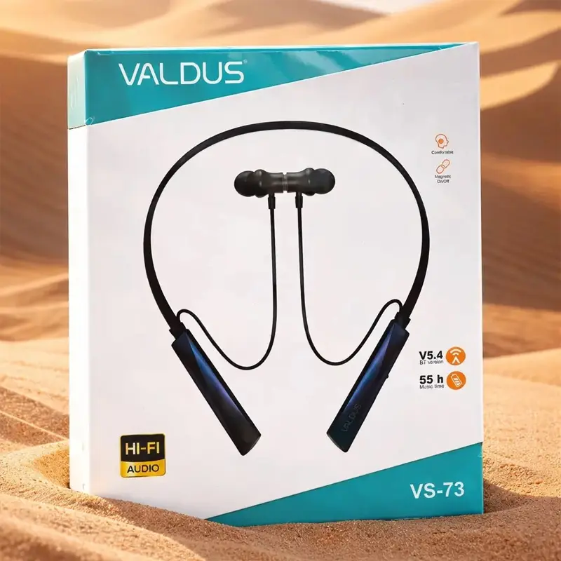 Picture of Valdus VS-73 Magnetic Auto On-Off Bluetooth Neckband