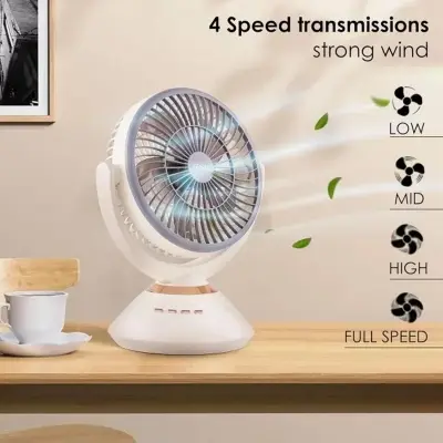 Picture of JYSUPER JY-2570 Fan rechargeable portable table fan 8000 mah Battery