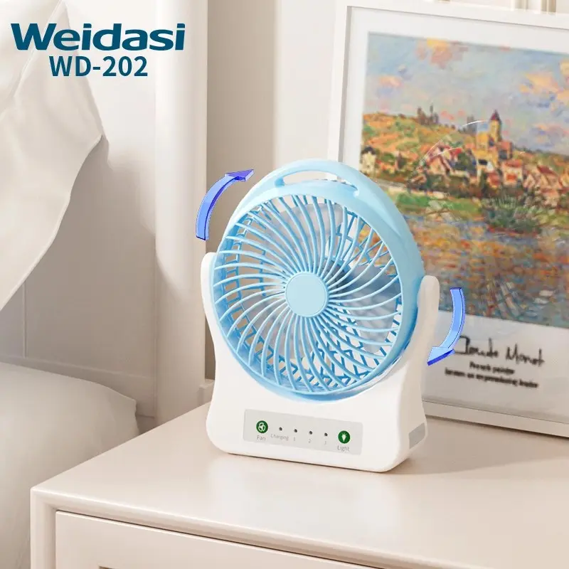 Picture of Weidasi\ DP WD-202 Portable Rechargeable Desk Fan