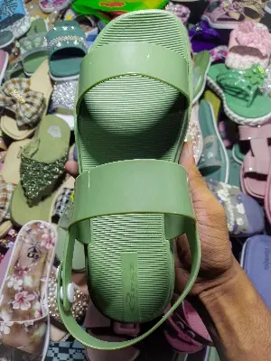 Picture of Womens Flat Regular Shoes New Fashionable Ladies Flat Slipper Sandals New Premium Sandal for Girls