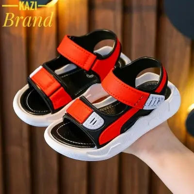 Picture of Summer Baby Sandals Solid Color Baby Boy Sandals Soft Sole Anti-slip Boys Girls Sandals Toddler Baby Shoes Beach