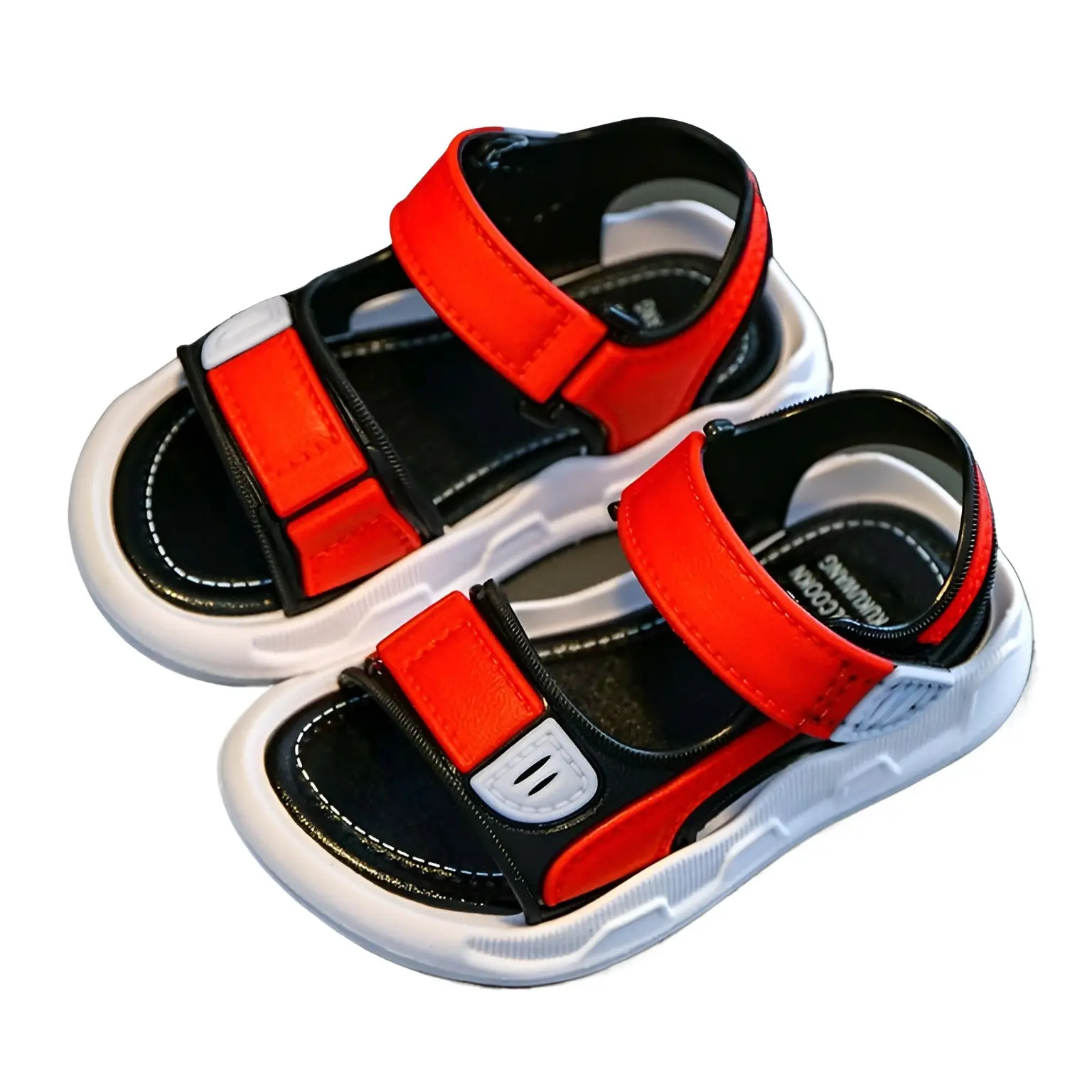 Picture of Summer Baby Sandals Solid Color Baby Boy Sandals Soft Sole Anti-slip Boys Girls Sandals Toddler Baby Shoes Beach