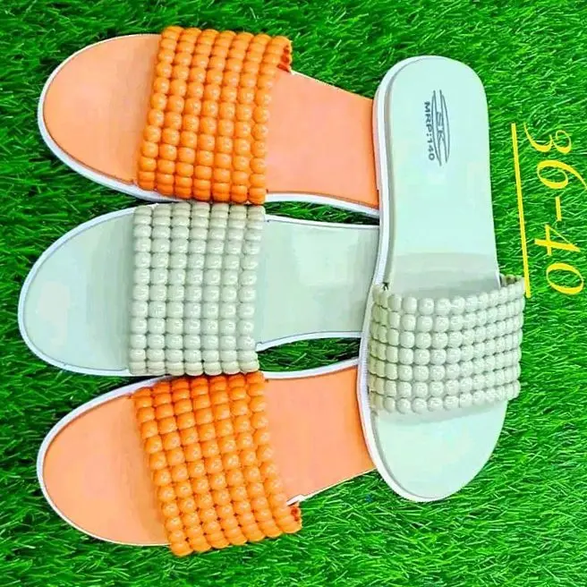 Picture of Womens Viral Flat Regular China Shoes 2024 New Fashionable Ladies Flat Slipper Sandals New Premium Sandal for Girls | Trending Slippers For woman
slipper Slides for Girls shoe for women China Slipper Juta Baschader Juta