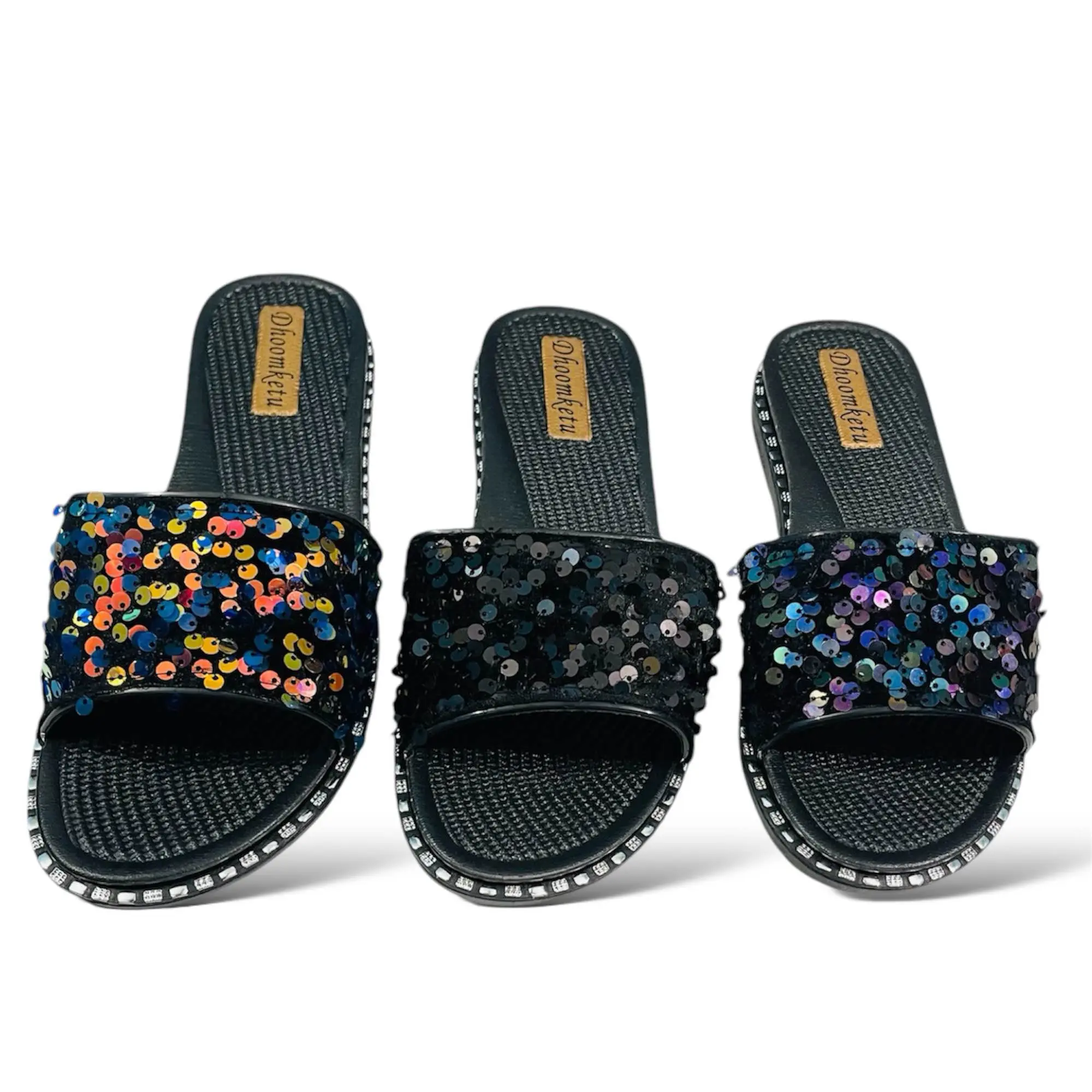 Picture of Girls' Room Slippers - Non-Slip Rubber Flats for Casual Indoor Use