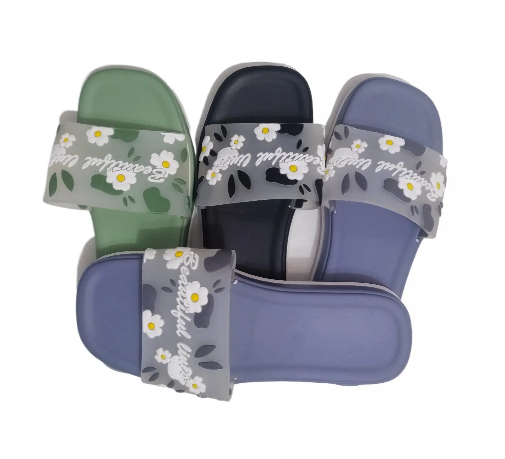 Picture of Slipper sandal for girls Room Slipper Shoes for girls flats Rubber sandal Slides for girls