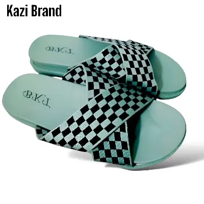 Picture of Stylish flat comforting Rubber sandal for women | China flat shoes new premier sandal for Woman | flat regular fashionable slipper sandal ladies\women- Offer Price