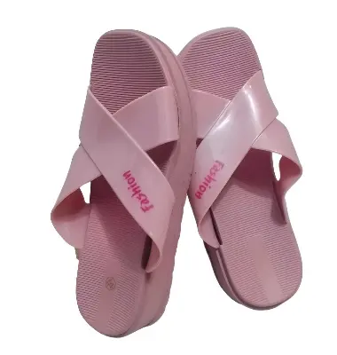 Picture of Ladies fashion comfortable Rubber slippers Flat Regular Fashionable Slippers China rubber Sandal For woman Offers Price Only - 369