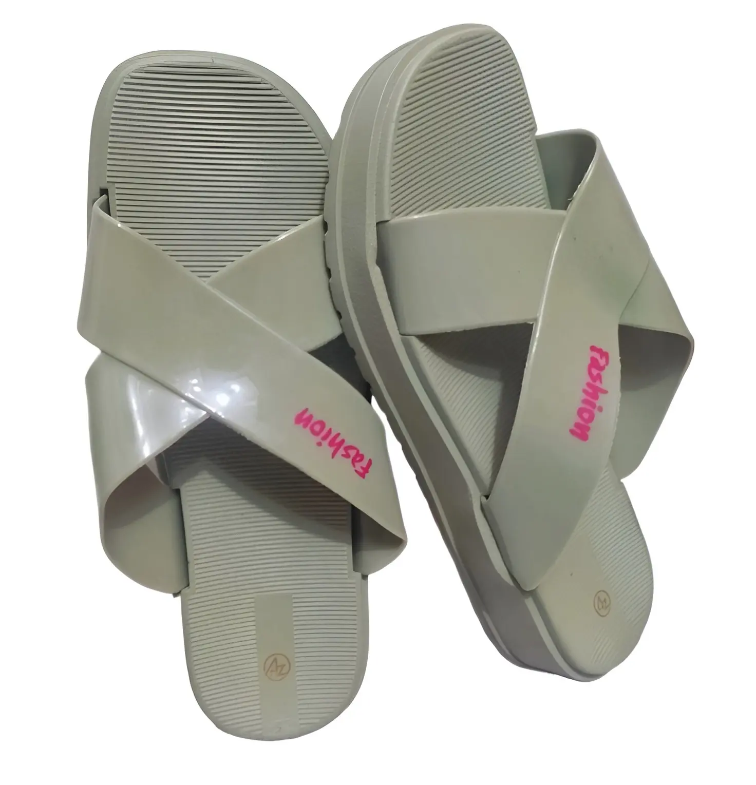 Picture of Ladies fashion comfortable Rubber slippers Flat Regular Fashionable Slippers China rubber Sandal For woman Offers Price Only - 369