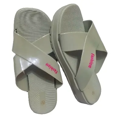 Picture of Ladies fashion comfortable Rubber slippers Flat Regular Fashionable Slippers China rubber Sandal For woman Offers Price Only - 369