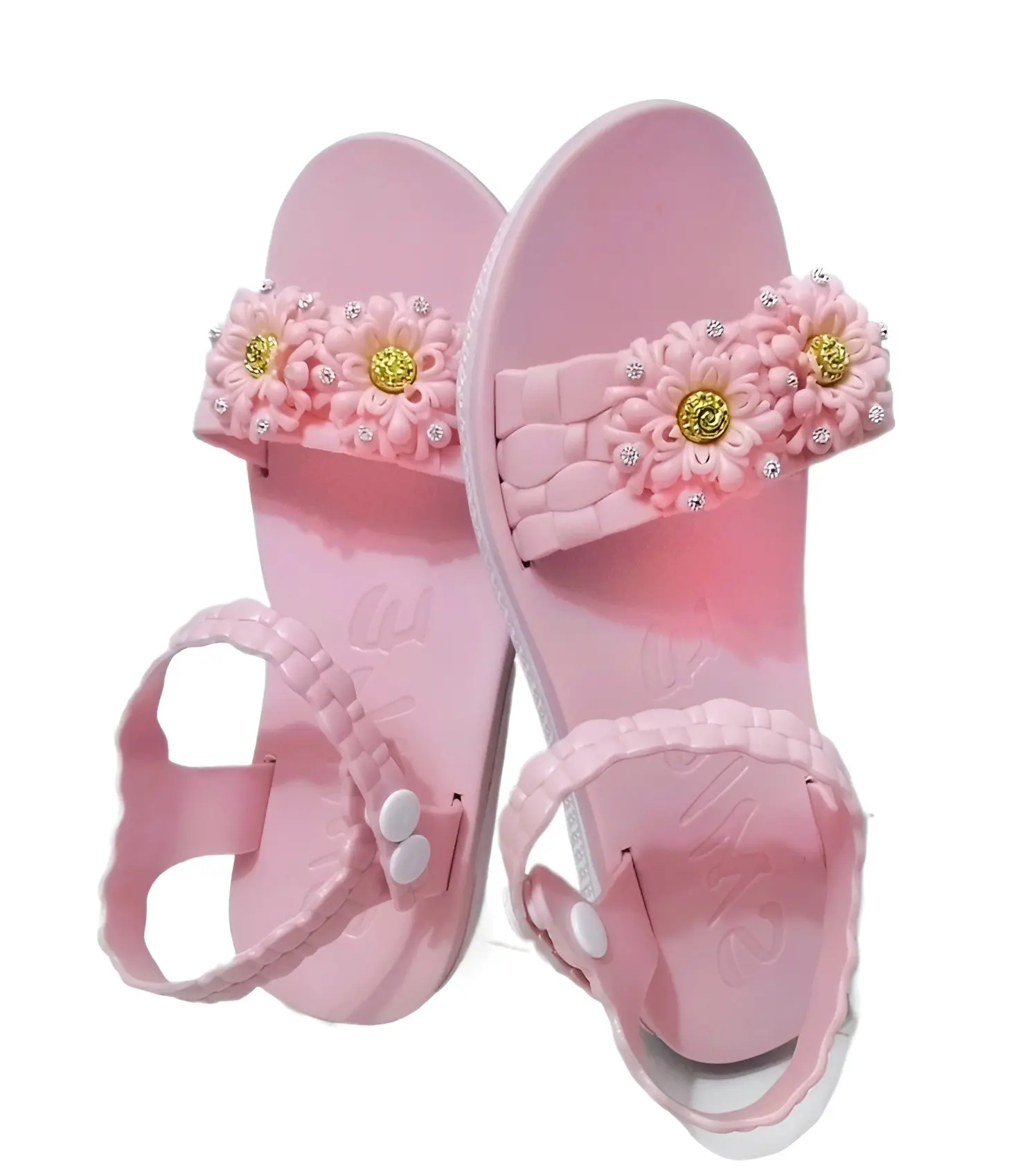 Picture of Womens Viral Flat Regular China Shoes 2024 New Fashionable Ladies Flat Slipper Sandals New Premium Rubber Sandal for Girls | Trending Slippers For woman