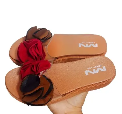 Picture of Ladies fashion comfortable Rubber slippers Flat Regular Fashionable Slippers China rubber Sandal For woman Offers Price Only - 369