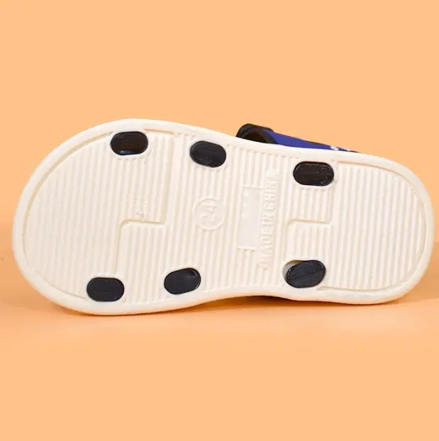 Picture of Kids Sports Casual Student Pvc Sandals Soft Non-slip Fashion Wild New Summer Children Beach Sandals For Boys And Girls Soft Toddler kids sandal Red Blue Black EUR 21-30