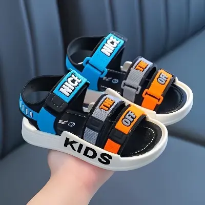 Picture of New Baby Boys Sandals Summer Kids Beach Shoes Children Kids Sports Casual Student Pvc Sandals Soft Non-slip Fashion Wild New Summer Children Beach Sandals For Boys EUR 21-30