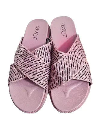 Picture of Stylish flat comforting Rubber sandal for women | China flat shoes new premier sandal for Woman | flat regular fashionable slipper sandal ladies\women- Offer Price