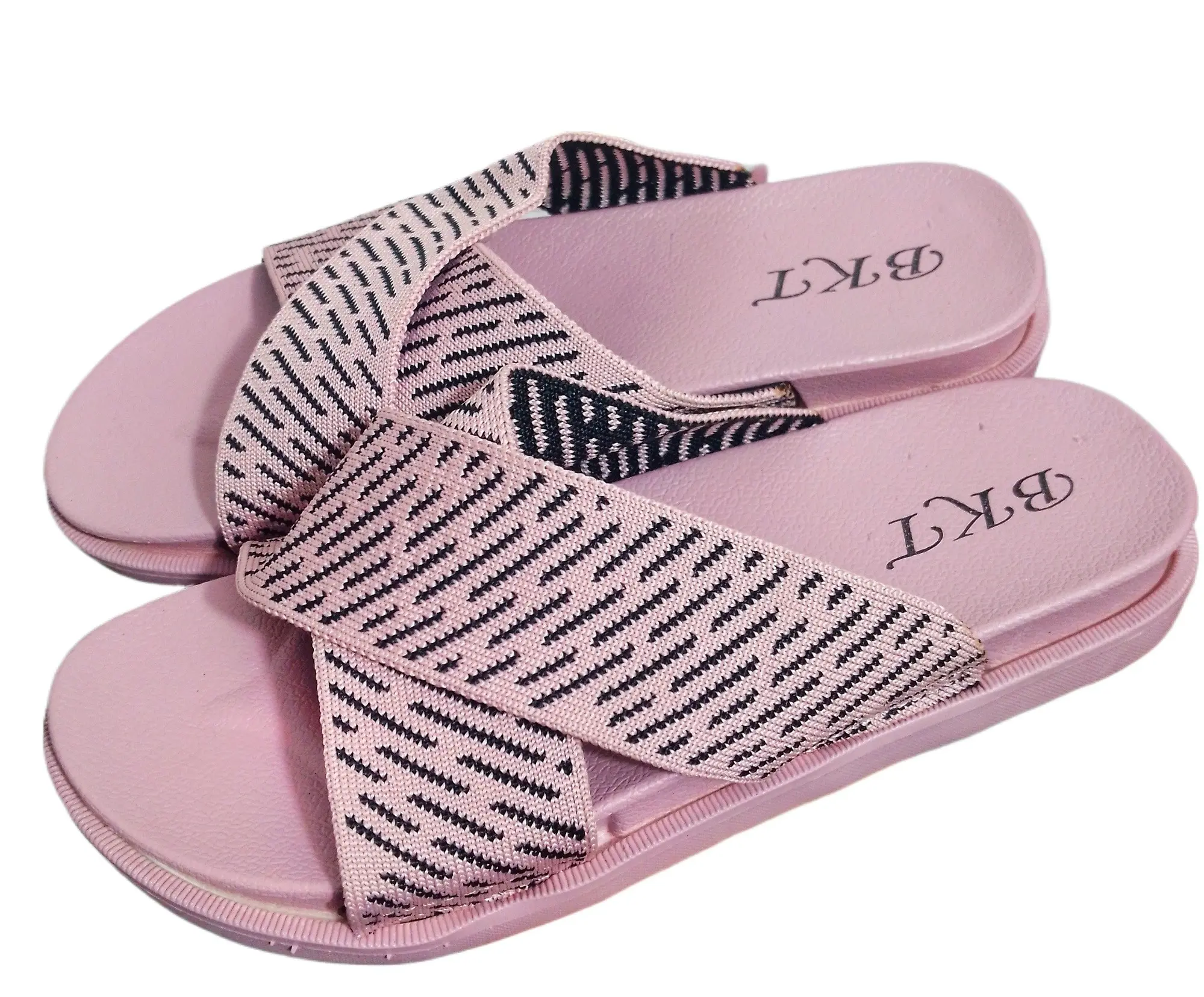 Picture of Stylish flat comforting Rubber sandal for women | China flat shoes new premier sandal for Woman | flat regular fashionable slipper sandal ladies\women- Offer Price