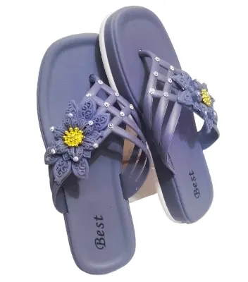 Picture of Women‘s Fashionable Flip Flops Comfortable Soft Slippers Style Cute Sandal For Woman In 3 Color