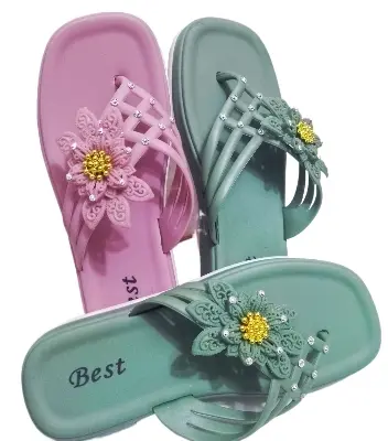 Picture of Women‘s Fashionable Flip Flops Comfortable Soft Slippers Style Cute Sandal For Woman In 3 Color