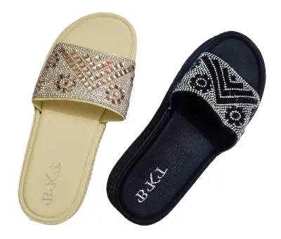 Picture of New Collection Girls' Slipper Sandals | Stylish Sami Heel Room Slippers for Women and Girls | New Premium fashionable Sandal for Girls