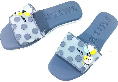 Picture of Indoor Slippers Women Home
Shoes Lightweight Linen Girl's Slippers Lightweight Home Slippers
New Premium Slipppers for Girls - Trending, best, soft, cool black Bule Green