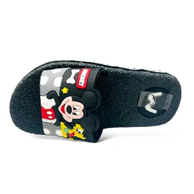 Picture of Slides for Child | Mickey- mouse cartoon slipper | Shipper for boys sandal for kids room slipper summer Slipper 3D Printed cute baby slipper sandal Black, blue, Light blue