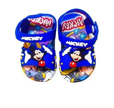 Picture of New Model Cartoon Mickey mouse Design 3D PVC Upper Sliders For Kids | Slides For children | Slippers for boys sandals for kids room | Slides Slipper for boys cute Boys