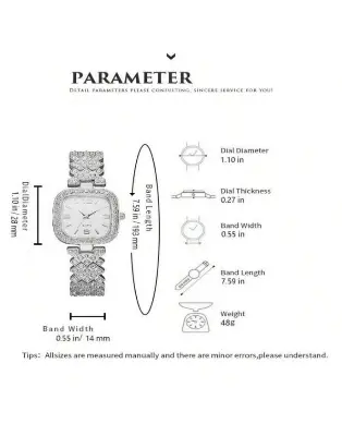 Picture of New Trending Golden Stone Watch for Woman Elegant Luxury Full diamond Watch For ladies \ Girl