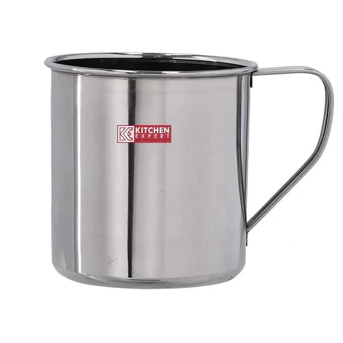 Picture of Dynore Stainless Steel Multipurpose Usage Mug/Tea/Coffee Serving Mug- 500 ml Silver- Set of 1