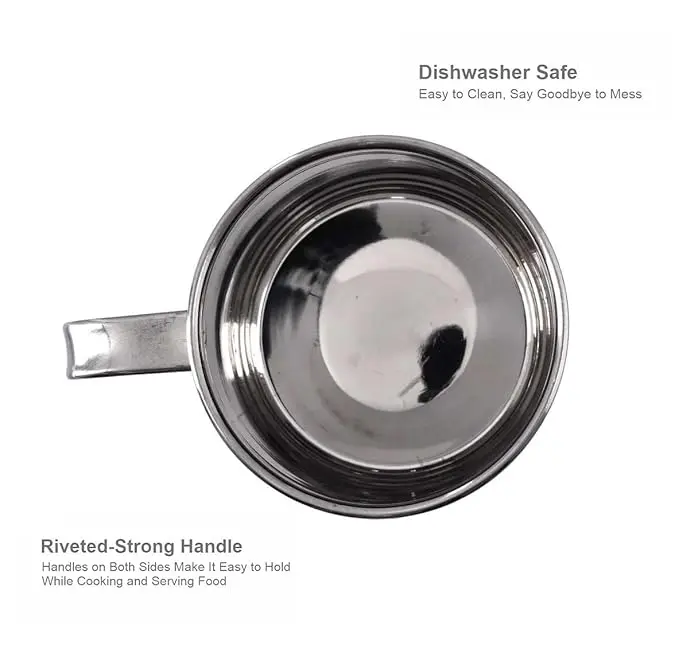 Picture of Dynore Stainless Steel Multipurpose Usage Mug/Tea/Coffee Serving Mug- 500 ml Silver- Set of 1