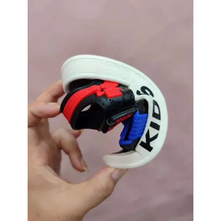 Picture of 21-25  Boys Orginal Sandal Fashion Design for Kids Boys/ Kasut Sandals A19  Blue & Orange