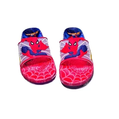 Picture of Marvel Spider-Man Slides Beach Sandals Slippers for Boys Kids Children Teens