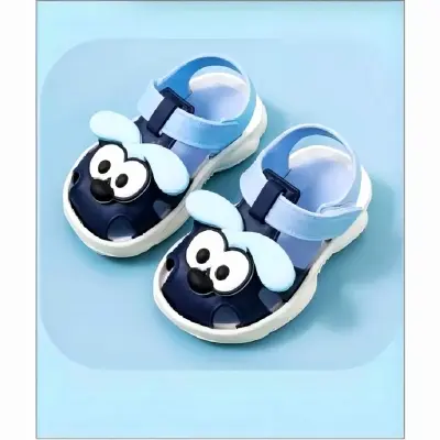 Picture of Kids Girls & Boys Walkers Sandals Soft Rubber Sole Non Slip Summer Baby Shoes Toddler Flat Shoes Funky Monkey Slides Kids Slippers for children