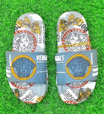 Picture of Children's Flip Flops Boy's China New Cartoon Boy's Non-Slip Soft Bottom Indoor Bathroom Baby Beach Slippers Black & Blue Colors