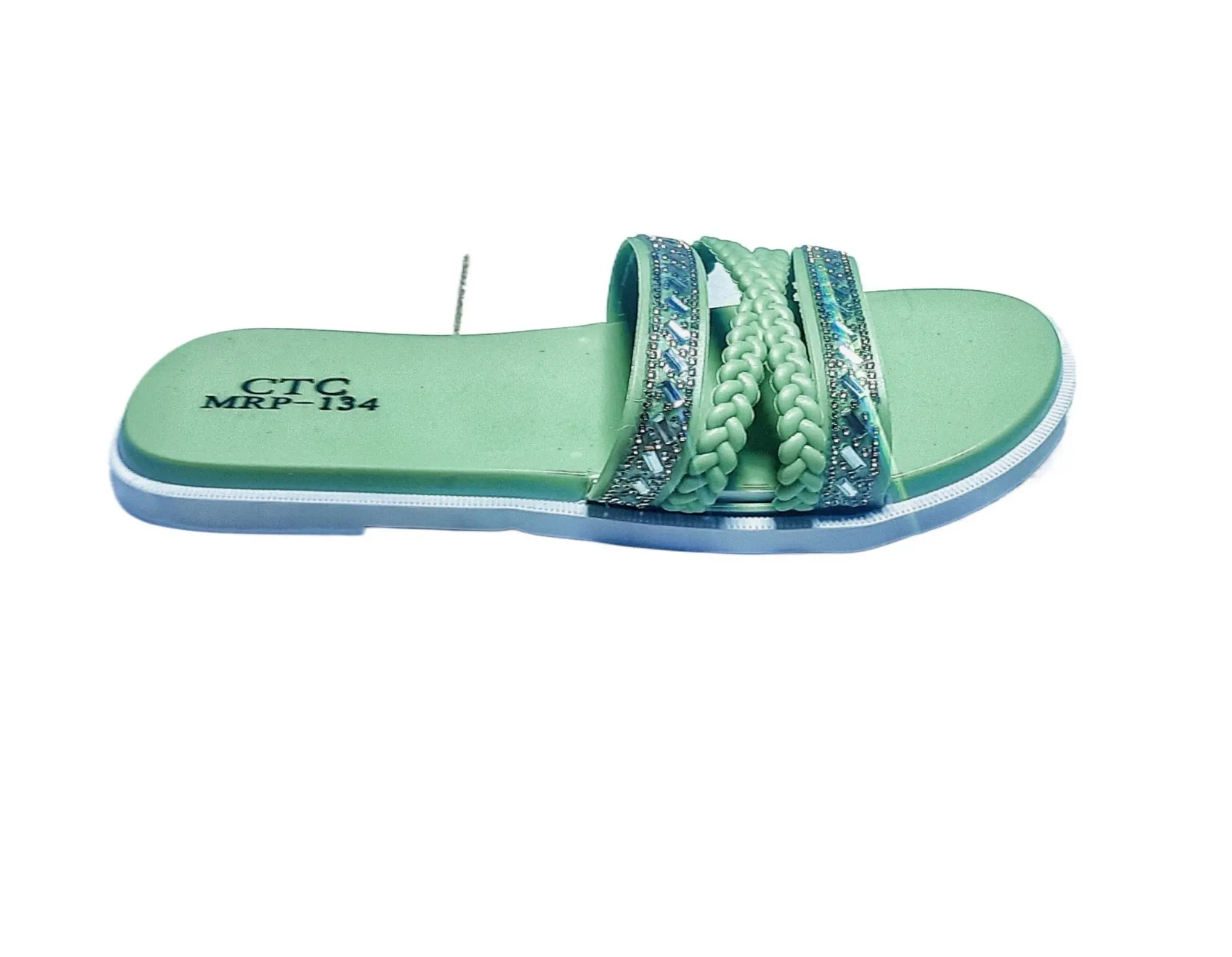 Picture of 2024 Women Soft Sole Cloud Slippers Thick Platform Indoor Outdoor Beach Sandals Summer EVA Non Slip Girl premium Flat Sandal