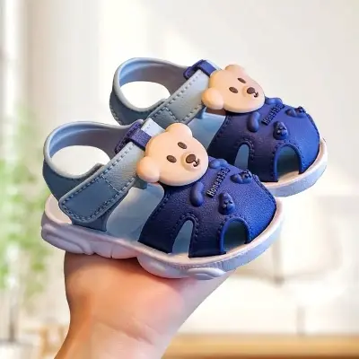 Picture of 0-3years Kids Walking Shoes for Babies Boys Girls Sandals Water-Friendly Princess Bow Sandals MY377