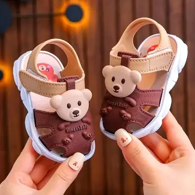Picture of 0-3years Kids Walking Shoes for Babies Boys Girls Sandals Water-Friendly Princess Bow Sandals MY377