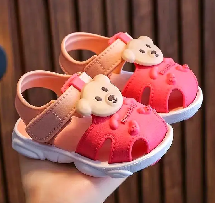 Picture of 0-3years Kids Walking Shoes for Babies Boys Girls Sandals Water-Friendly Princess Bow Sandals MY377