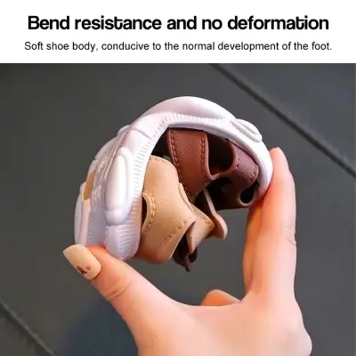 Picture of 0-3years Kids Walking Shoes for Babies Boys Girls Sandals Water-Friendly Princess Bow Sandals MY377