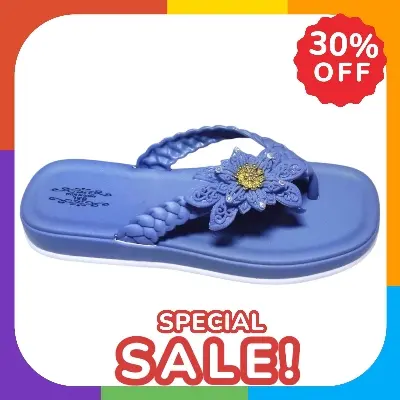 Picture of Womens Flat Regular Shoes New Fashionable Ladies Flat Slipper Sandals New Premium Sandal for Girls