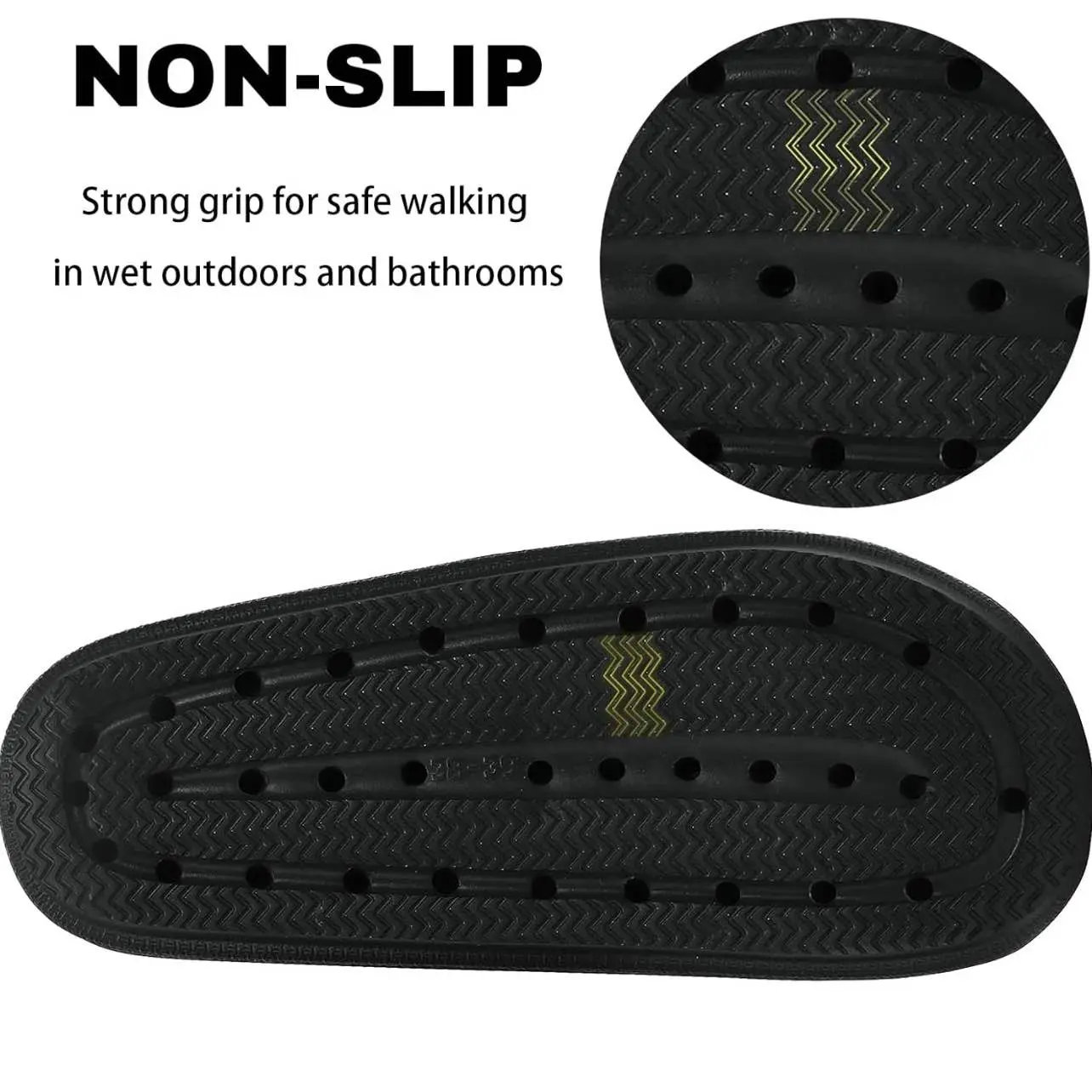 Picture of New Comfortable Solid Slides Slippers Sandal for Men