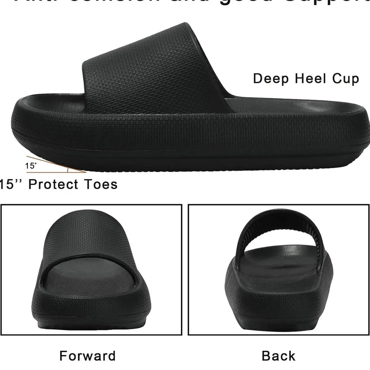 Picture of New Comfortable Solid Slides Slippers Sandal for Men