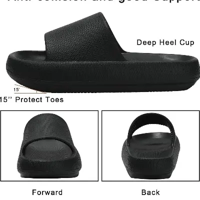 Picture of New Comfortable Solid Slides Slippers Sandal for Men