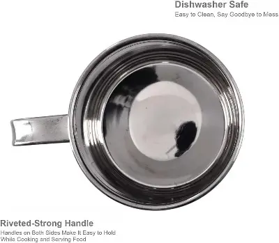 Picture of Dynore Stainless Steel Multipurpose Usage Mug/Tea/Coffee Serving Mug- 500 ml Silver-  1 pcs Low Price Best Quality