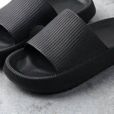 Picture of New Comfortable Solid Slides Slippers Sandal for Men