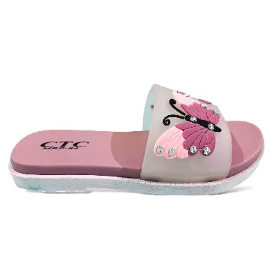 Picture of Slipper sandal for girls Room Slipper Shoes for girls flats Rubber sandal Slides for girls