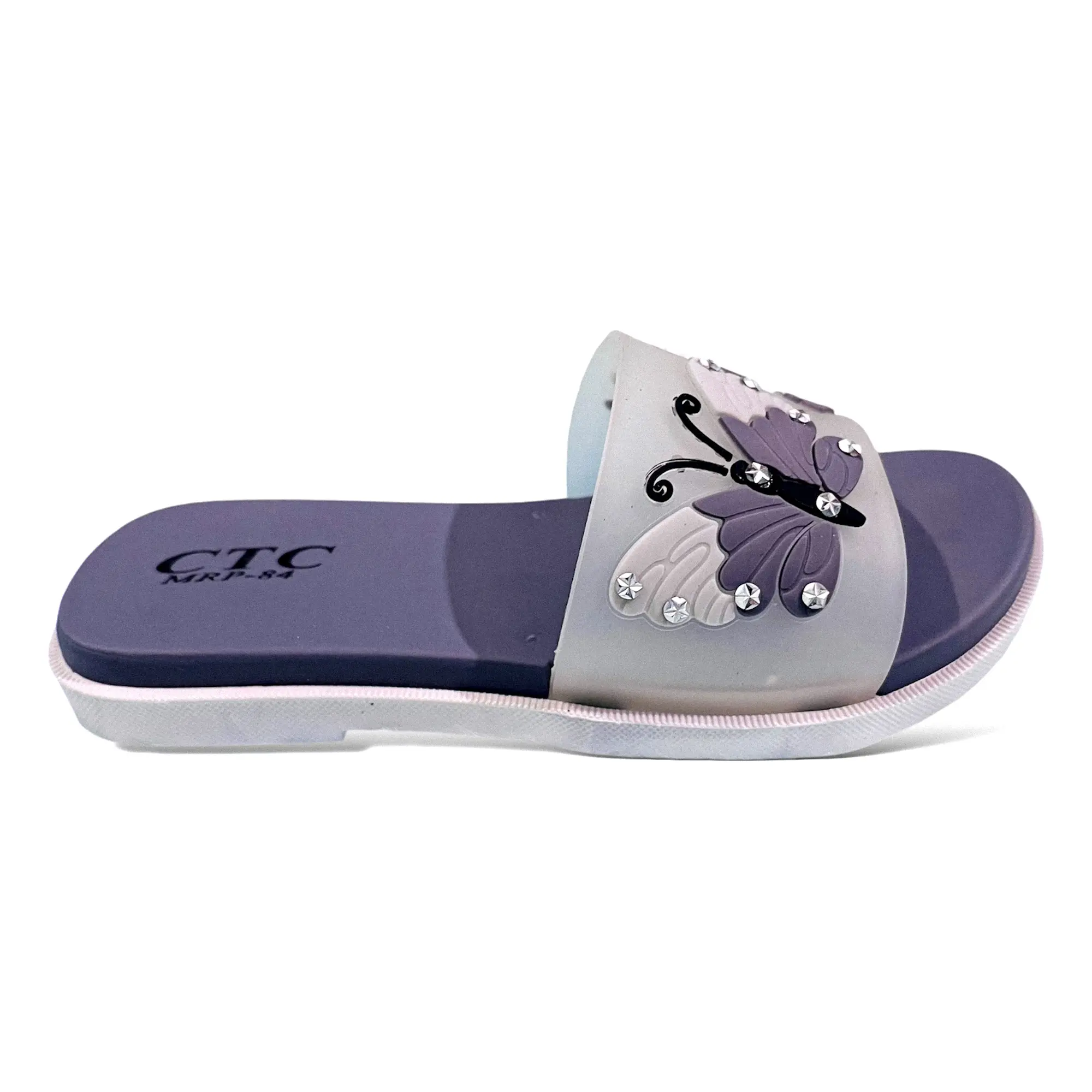 Picture of Slipper sandal for girls Room Slipper Shoes for girls flats Rubber sandal Slides for girls