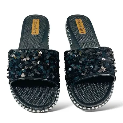 Picture of New Collection Flat sandal for girls | Slipper sandal for Women Room Slipper New premium sandal slipper for woman