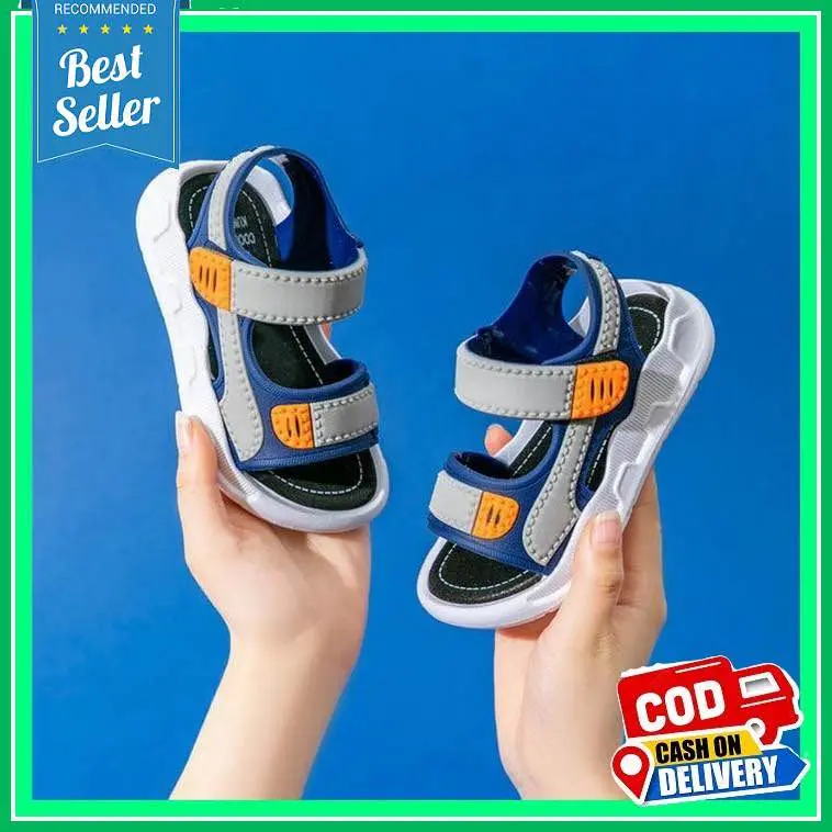 Picture of Boys Sandals Soft Bottom Children's Beach Shoes Kids Sandals Baby Comfortable Sandals Girl's Beach Shoes Kids Casual Sandals